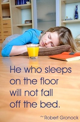 sleep floor