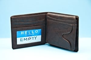 wallet empty