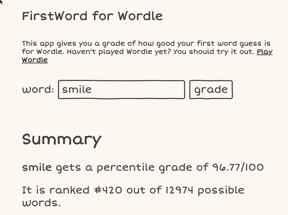 Why I Built FirstWord, The Unofficial Wordle Trainer